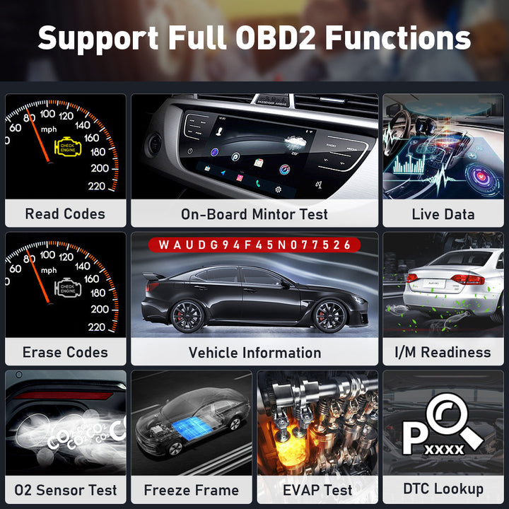 Thinkdiag 2 Auto Diagnostic device Active test ECU coding Full system OBD2 Scanner Tool Auto 1 Year free Easydiag