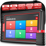 Usa EU warehouse KINGBOLEN S6 full systems OBD2 diagnostic Scanner 28 Reset bidirectional test lifetime Update Scanner