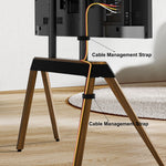 40-86 inch heavy-duty TV-floor stand, vintage TV bracket, height-adjustable