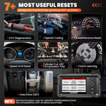 LAUNCH Crp129 Hd Heavy Duty Truck Scanner Full System Diesel Scan Tool with 7 Resets Professional for 24V commercial vehicles
