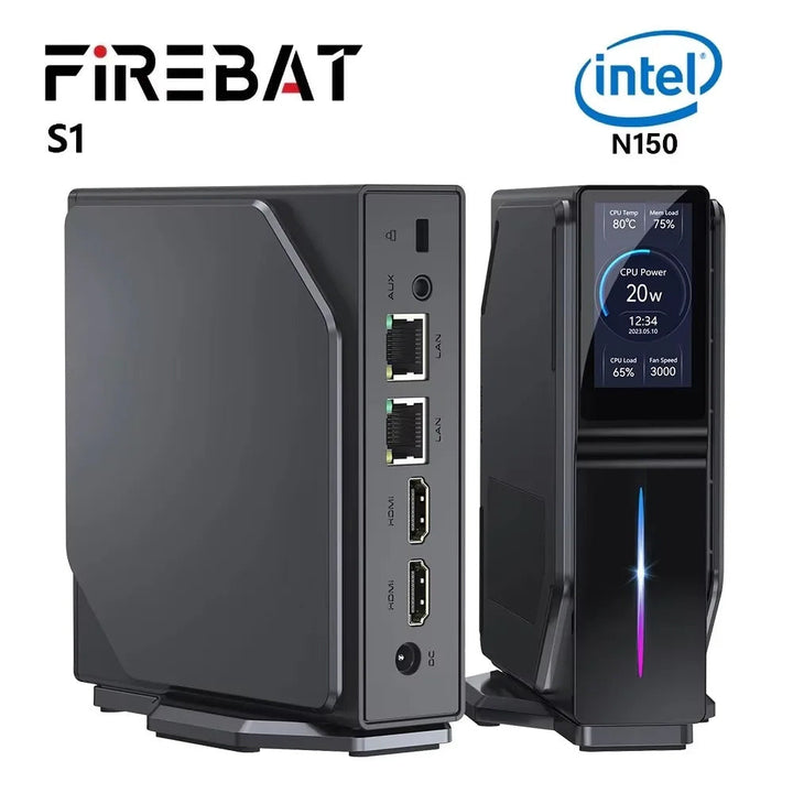 for home use, high-quality, brand-new FIREBAT Mini PC 12e generatie N150 N100 CPU MiniPC WiFi5 BT4.2, ready for shipping.