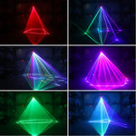 RGB Laser 500MW Beam Line Scanner Projector DMX professional Disco DJ wedding Party Bar Club Podiumlicht
