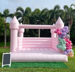 13x11.5x10FT commercial PVC pink bounce house inflatable bounce house outdoor for adults and kids with blower