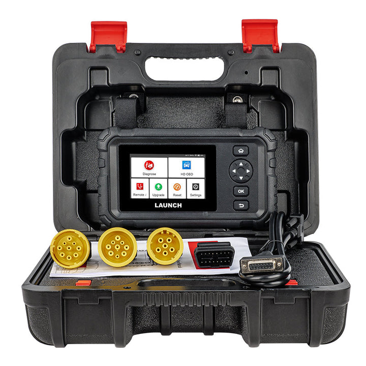 LAUNCH Crp129 Hd Heavy Duty Truck Scanner Full System Diesel Scan Tool with 7 Resets Professional for 24V commercial vehicles