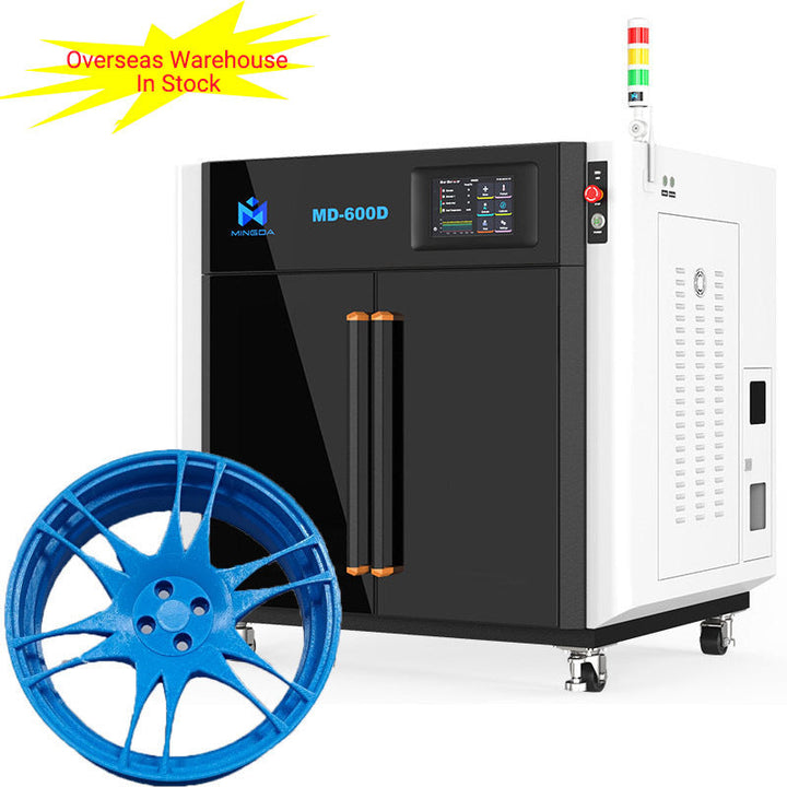 MD-600D Dual Extruders large Print Format 3D Printer machine for car-parts large parts
