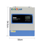 US Local stock 3000W Hybride Solar Inverter 3KVA 24V 120Vac LCD Display Meerdere Batteries Compatibel for Camping Boerderij S