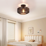 Papieren Touw Handgeweven Vintage Chandelier Wabi Sabi living room Gangpad Creatieve lighting Bohemien Style Plafondlampen