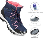 LARGERED waterproof lightweight trekking-wandelschoenen for women, antislip, breathablee outdoorschoenen, wintermaat 37-42 EU