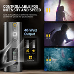 COLBOR CineFlare 40W CF5 Smoke machine portable Handheld Smoke machine wireless control for Video filming Atmosphere