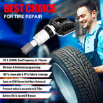 USA EU Warehouse Launch X431 LTR-V Digital TPMS Sensor 4 pcs 315MHz Bandenspanningscontrole 12V Voltage for All Cars