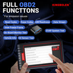 Kingbolen S6 OBD2 Automotive scanner Bluetooth Car Diagnostics Tool zoals ThinkCar ThinkScan Max with lifetime free updates