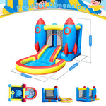 commercial Partij Inflatable Bounce Home Peuter Outdoor Indoor Bouncy castle Combo With Ball pit, Slide, Mand, Trampoline