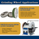 REZZ 250x50x12mm 10 inch elektrolytisch geplateerde CBN grinding wheel knives grinding wheel CBN schijf for bankslijpmachine 