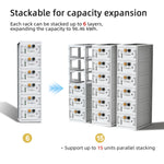EU Stock 16S Vertical DIY Box Kits (Without BMS and Batterijcel) DIY home Energy storage for 48V 280A V3 Lifepo4 MB31 LF280K