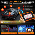 Usa Eu Warehouse Launch Cre 2.0 For Jlr Bidirectional Scan tool Full system Obd2 Code Reader With ECU coding