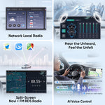 Junsun wireless CarPlay autoradio for Volkswagen (VW) Golf Mk6 (Typ 5K/517) 2008-2016 Android GPS navigatie multimediaspeler