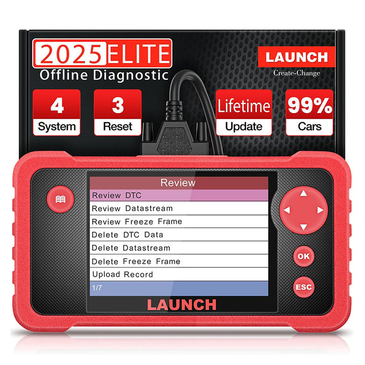 Usa EU warehouse LAUNCH Crp123 V2.0 Vier system diagnostic tool oil Sas Etc Service Code reader lifetime free