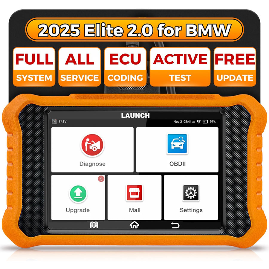 LAUNCH CRE 2.0 for BMW bidirectional Auto OBD2 Scanner diagnostic tool with lifetime free updates