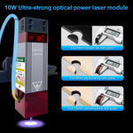 Laser Module 10W Cnc Engraving Laser Module Diode Lazer Cutting Head with Air Assist wood Stone Rubber free shipping to Our A