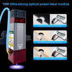 Laser Module 10W Cnc Engraving Laser Module Diode Lazer Cutting Head with Air Assist wood Stone Rubber free shipping to Our A