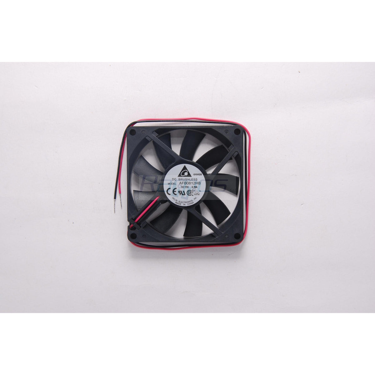 AFB0812HB DELTA ELECTRONICS CN 5 pcs Plastic Lotto 80x15mm Axiale CC DC Fan 12VDC Kogellagers Aansluitdraden free 1 year warr