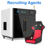 Mingda MD-1000D Enclosed 1000mm*1000mm*10000mm FDM Plastic Prototype Printers Large format Industrial Auto Bumper 3D printer