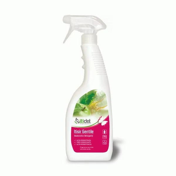 Itisir Gentile Sc 1X20 eco-friendly surface cleaner scented detergent Green Appel Freesia scent For Marmer Parket-Spray
