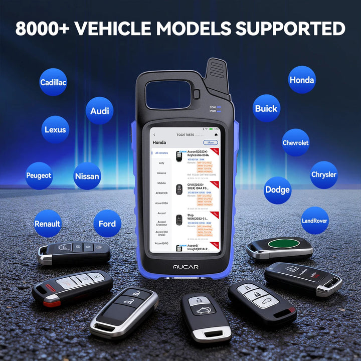 MUCAR KEY581 key programmer Immobiliser Smart Keys remote control IMMO Sleutelprogrammeringstool Ondersteunt Lezen and Schrij