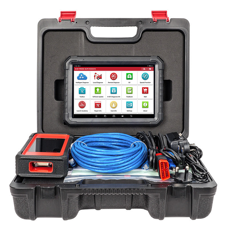 LAUNCH X431 PRO3S+ ELITE full system OBD2 Scanner diagnostic tool with 2026 latest SmartLink 2.0 Connector as X431 PRO5