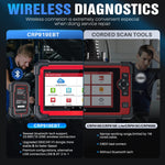 CRP919E BT Car diagnostics Scanner Red LCD Bluetooth Full system OBD2 Universal Tool