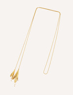 CUCOCUCA YXQ 53 Long-Lasting Shine Gold brushed stainless steel fine chain necklace