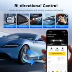 MUCAR BT200 MAX Automotive AI scanner Tool ELM327 OBD2 Bluetooth CANFD Bidirectional 15 Reset full system Diagnostics code reader