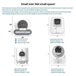 automatic, zelfreinigende litter box 2026 Upgrade Ti+ Smart Cat Litter Box