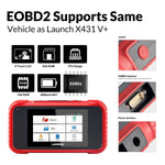 LAUNCH Crp123e V2.0 OBD2 Scanner Auto Tool free updates Motor Transmission diagnostic machine for car