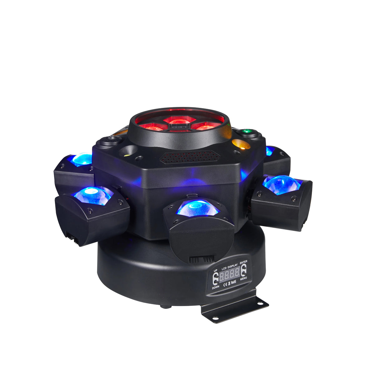 150W Bewegende Kop Beam Light RG Laser Stage light DMX Disco light RGB Draaiende Party Bar light