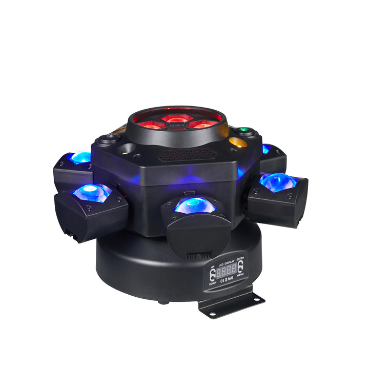 150W Bewegende Kop Beam Light RG Laser Stage light DMX Disco light RGB Draaiende Party Bar light