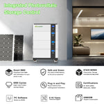 EU DDP 51.2V 314Ah 628Ah 16kWh 32kWh lithium battery home energy Opslagsysteem Hernieuwbare Lifepo4 32Kwh All-in-One Inverter