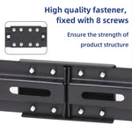 UNHO universal soundbar brackets under the TV, Soundbar TV bracket suitable for Soundbars with or without holes soundbar bracket for Sonos, LG