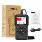 Usa EU warehouse KINGBOLEN Ya200 Scanner Automotive Professional Check Motor light OBD2 Scanner diagnostic machine