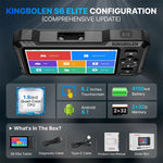 USA EU Warehouse KINGBOLEN new S6 Elite full system Auto OBD2 Scanner diagnostic tool with 15 Resets CAN FD & FCA AutoAuth