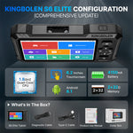 USA EU Warehouse KINGBOLEN new S6 Elite full system Auto OBD2 Scanner diagnostic tool with 15 Resets CAN FD & FCA AutoAuth