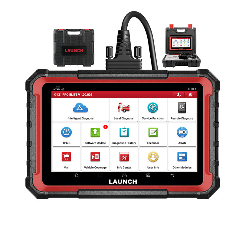 LAUNCH X431 PRO ELITE Auto full-system diagnostics tool OBD OBD2 Scanner 32 Reset CAN FD DoIP code reader