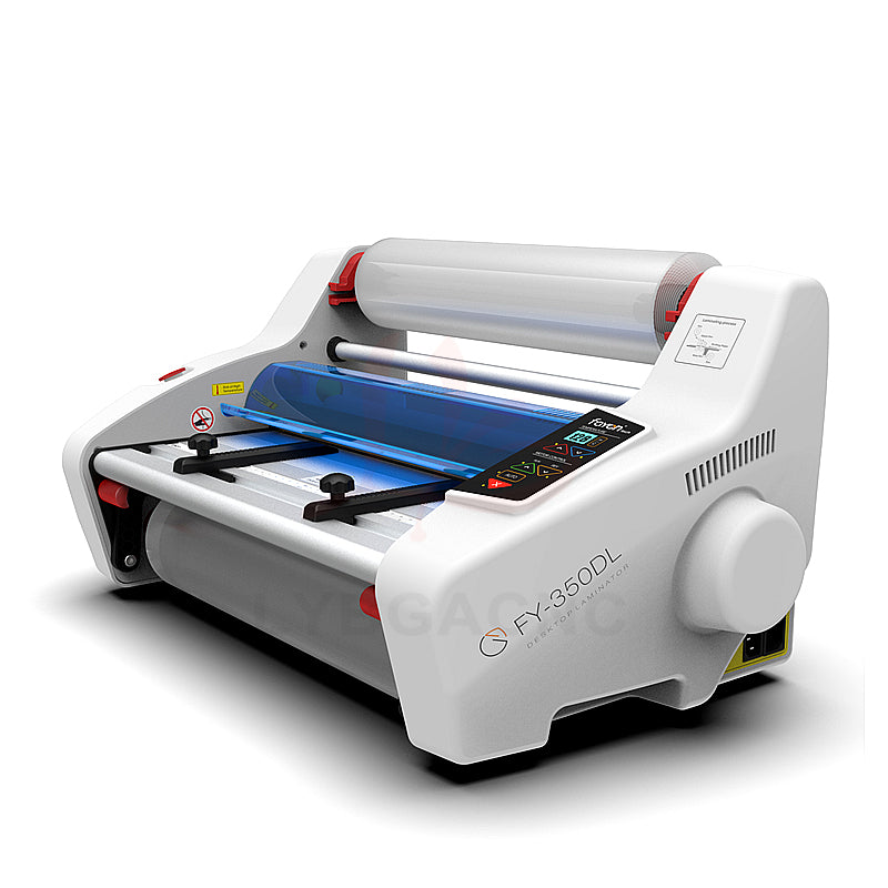 A3 A4 hot/cold laminator LY FY-350DL Desktop paper roll laminator 350mm laminating width Motor cardboard boxes