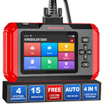 EU Warehouse KINGBOLEN S800 OBD2 Scanner S800 Autoscanner OBD2 diagnostic Scantool with 15 Reset oil brake Gaspedaal Service