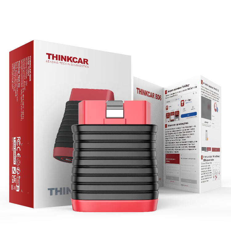 Thinkcar BD6 2025 Car scanner Full-system diagnostics Tool Oil/Brake/IMMO Key/ETS/ABS 5 Resets Auto Code reader Mucar Scan to