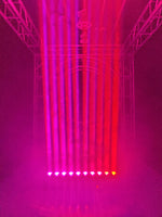 10x40W RGBW moving Beam LED Lichtbalk 10-ogen stage lighting RGBW 4IN1 DMX 512 for Theater KTV Club Disco Evenement