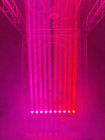 10x40W RGBW moving Beam LED Lichtbalk 10-ogen stage lighting RGBW 4IN1 DMX 512 for Theater KTV Club Disco Evenement