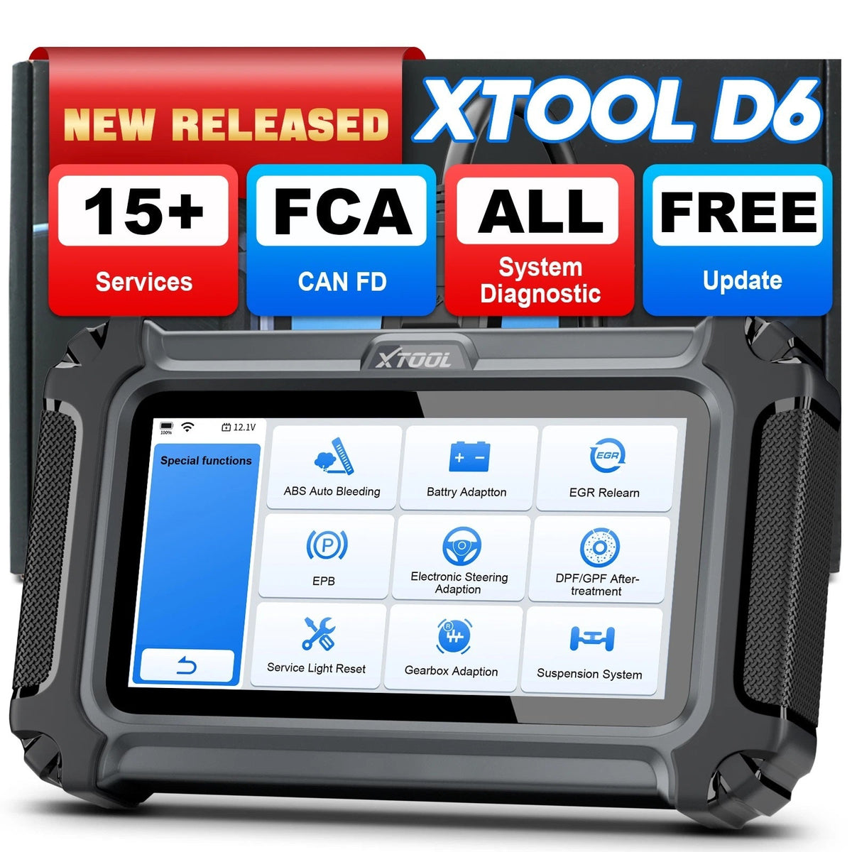 EU Stock lifetime free updates All Auto OBD2 Scanner full-system diagnostics Tool Multi Vehicle All Auto code reader 2026 XTO
