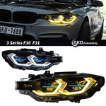 Poland Local shipping for BMW F30 2013-2018 LED DRL Headlights Laser Projector Lens Front 318i 320i 325i Car-accessory