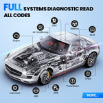 Mucar Vo6 Obd2 Scanner 2025 New Oe-Level Full-system Auto Scan tool Oil/Abs 28 Free Reset Auto Diagnostic scanner Tool